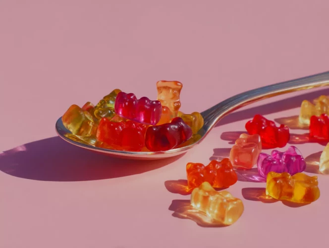 Cannabis edibles gummy bears